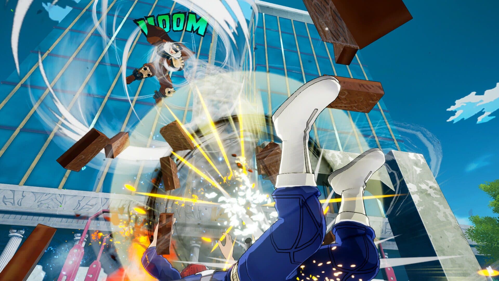 My Hero One's Justice: Playable Character - Inasa Yoarashi screenshot 2