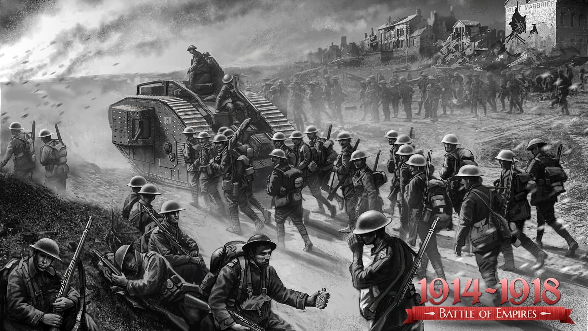 Battle of Empires: 1914-1918 - Battle of Cambrai screenshot 1