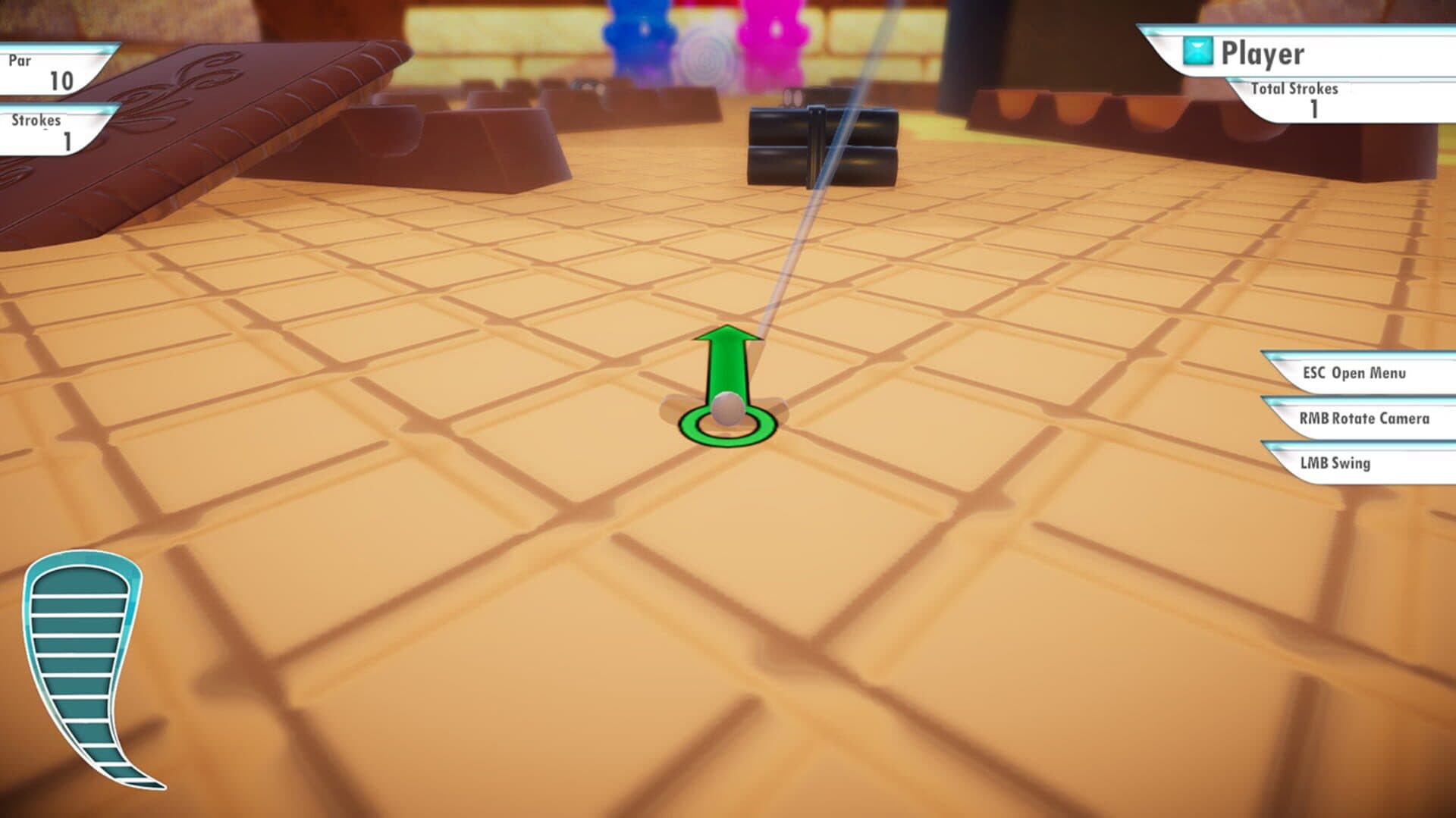 3D MiniGolf: Candy Shop screenshot 5