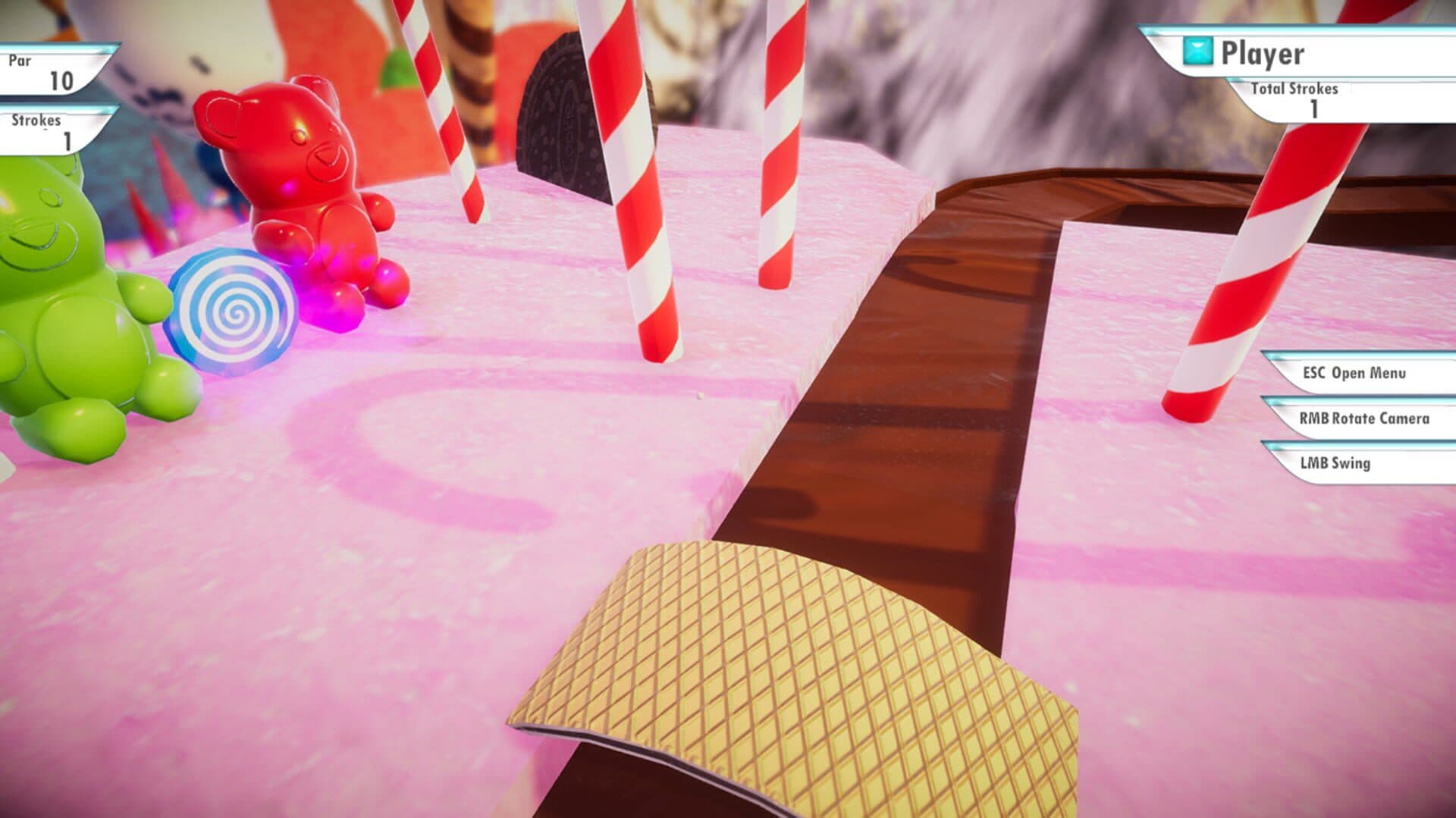 3D MiniGolf: Candy Shop screenshot 6