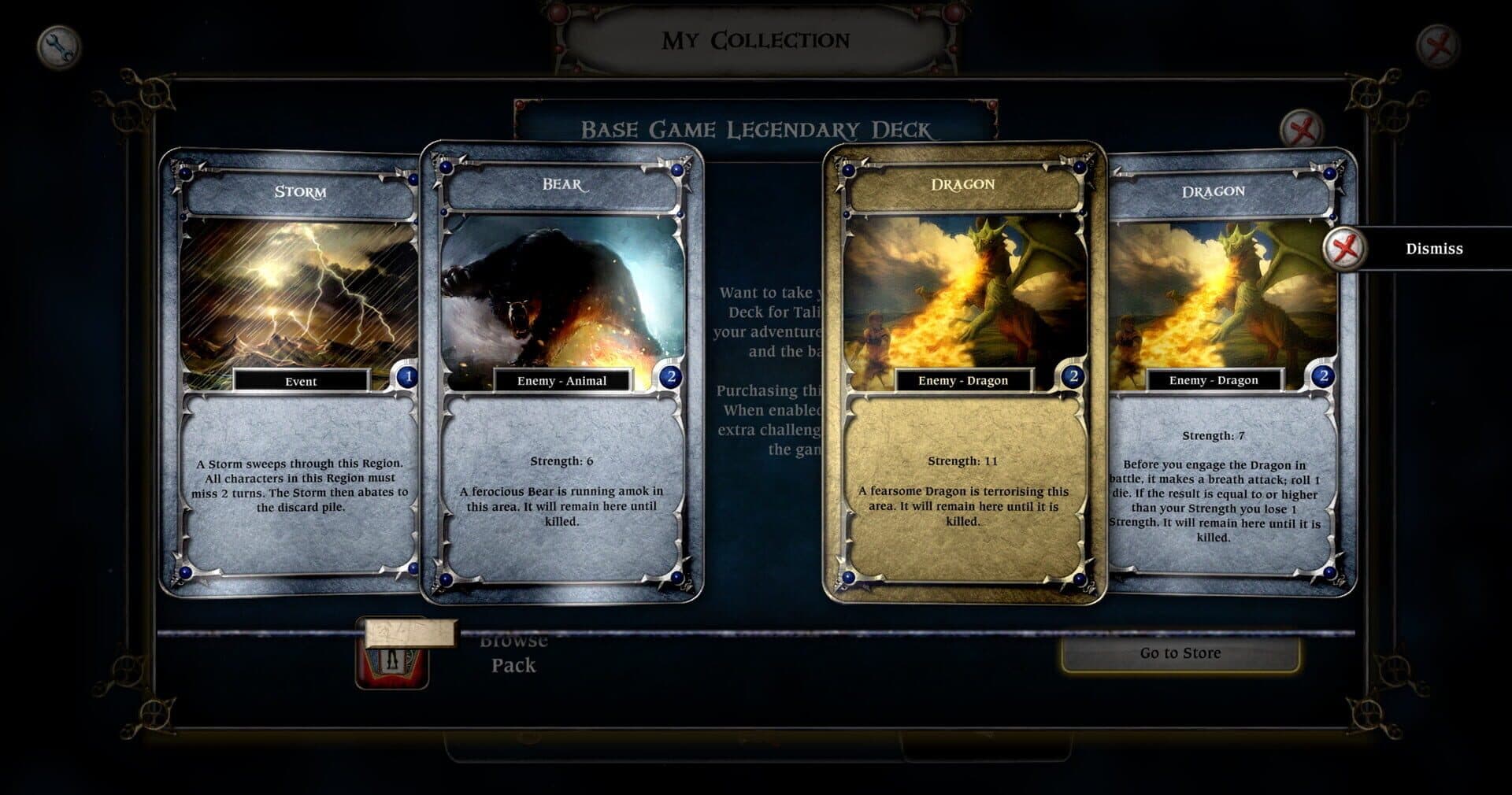 Talisman: Legendary Deck screenshot 2