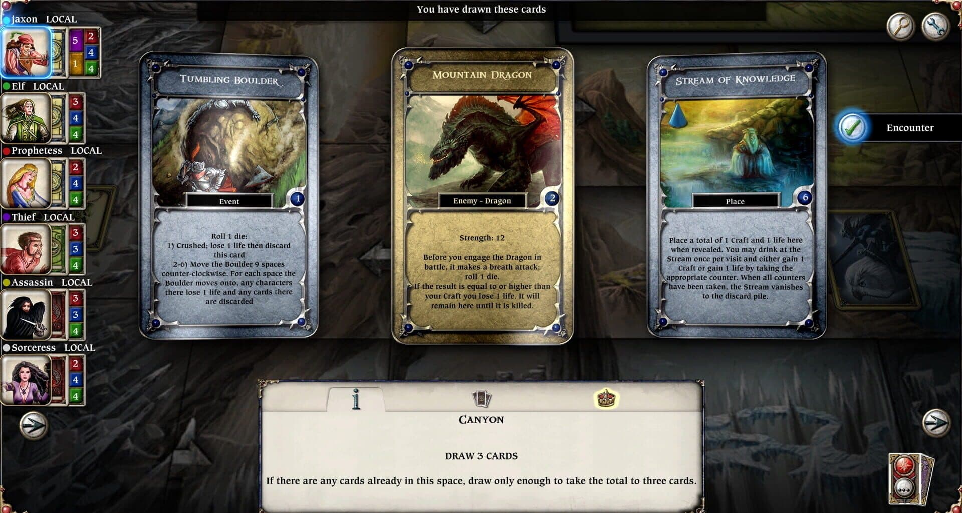Talisman: The Highland Expansion - Legendary Deck screenshot 3