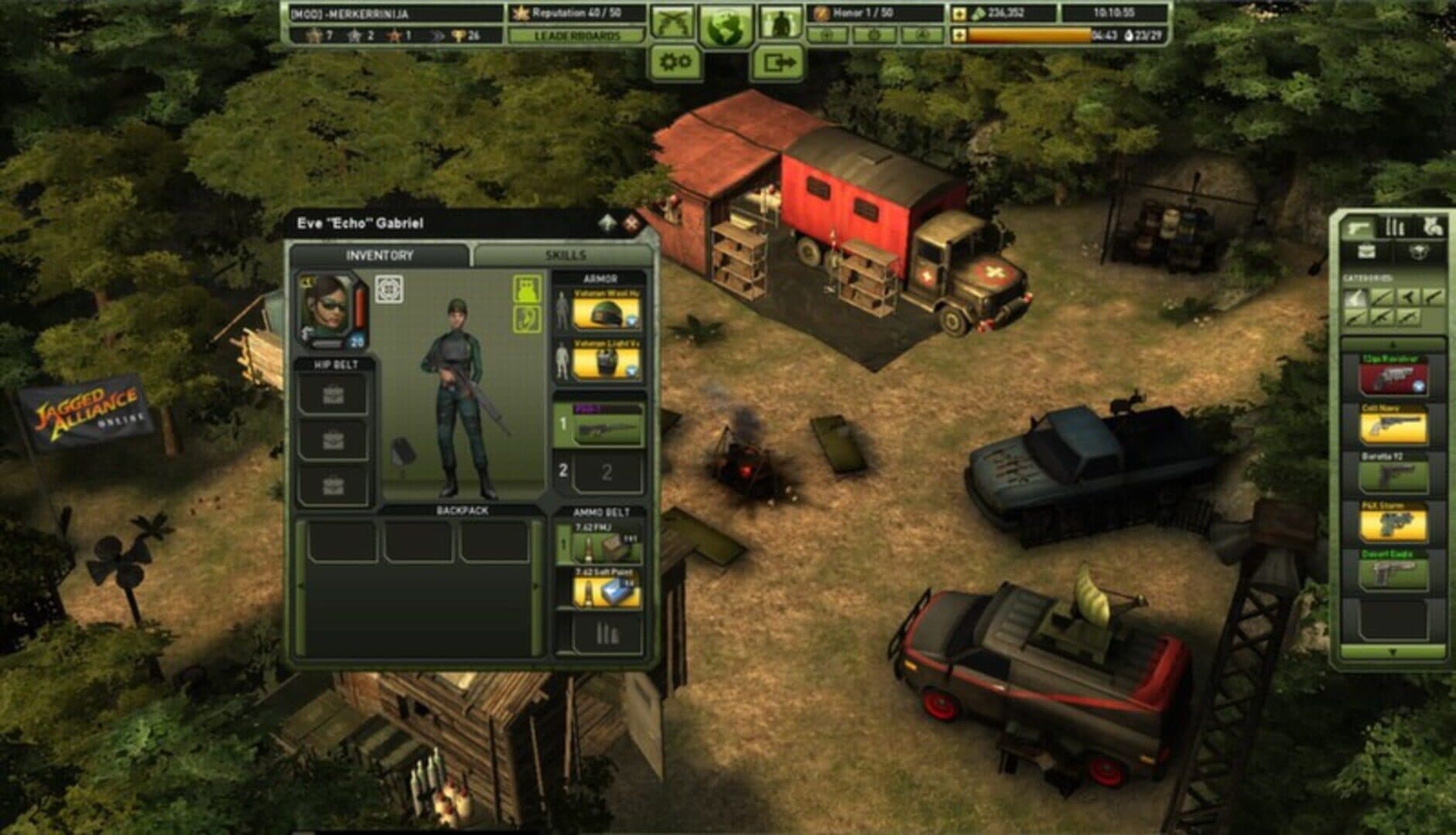 Jagged Alliance Online: Reloaded - Echo screenshot 1