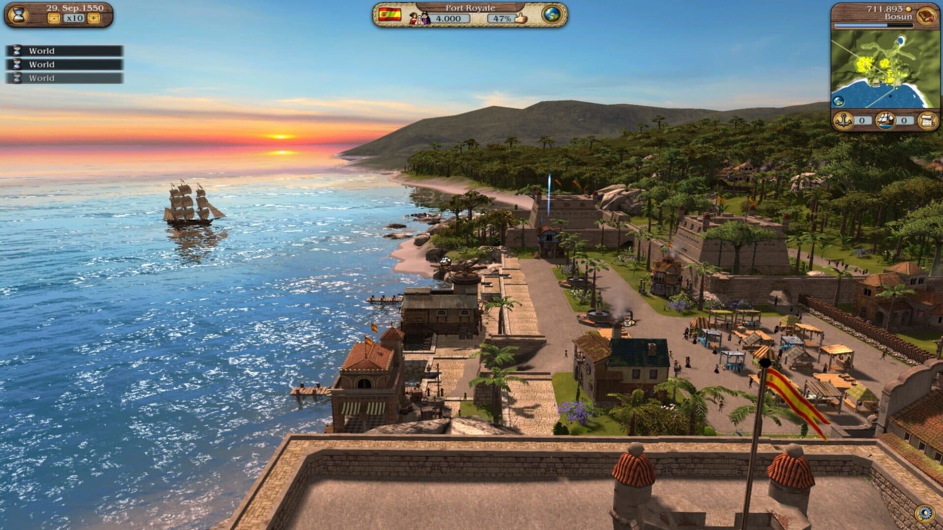 Port Royale 3: New Adventures screenshot 1