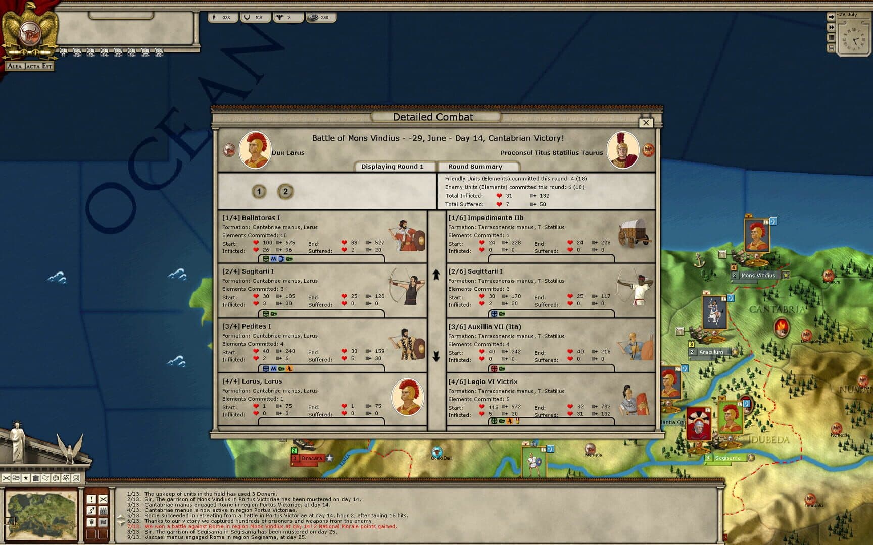 Alea Jacta Est: Cantabrian Wars screenshot 2