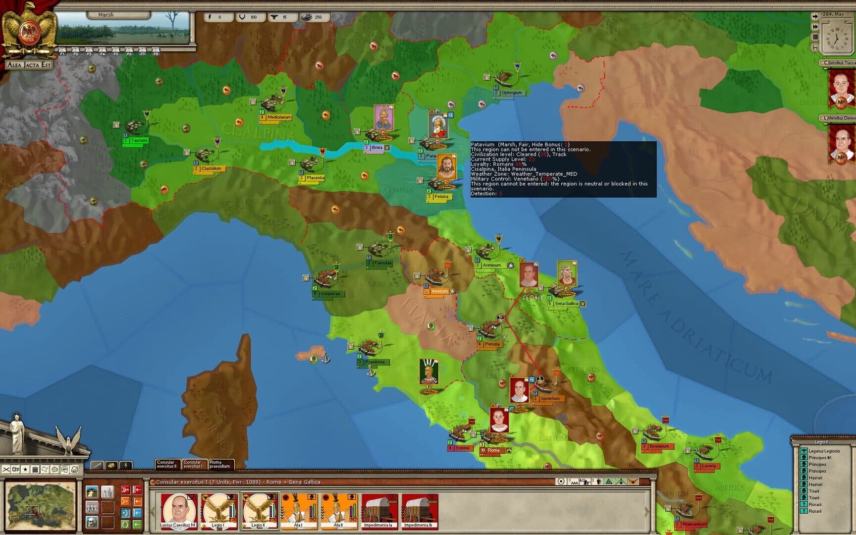 Alea Jacta Est: Birth of Rome screenshot 3