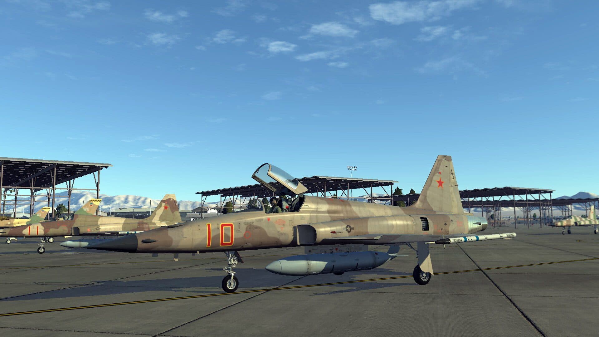 DCS World: F-5E - Aggressors Basic Fighter Maneuvers Campaign screenshot 2
