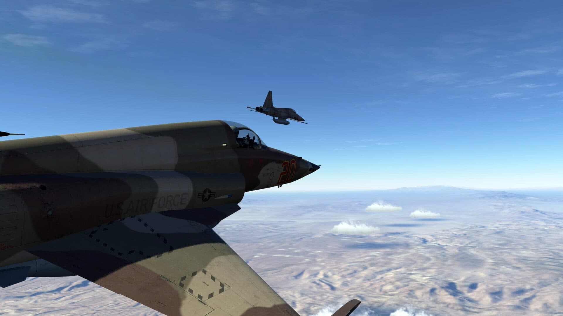 DCS World: F-5E - Aggressors Basic Fighter Maneuvers Campaign screenshot 5