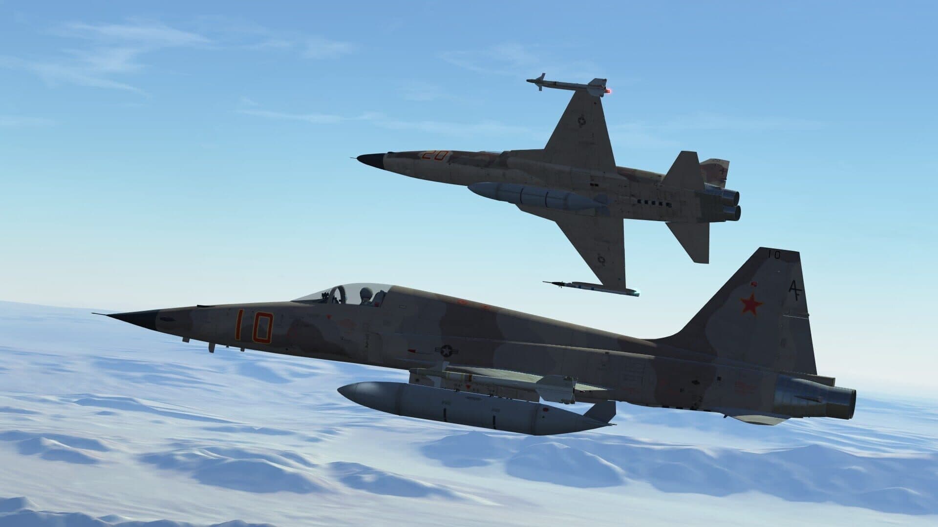DCS World: F-5E - Aggressors Air Combat Maneuver Campaign screenshot 7