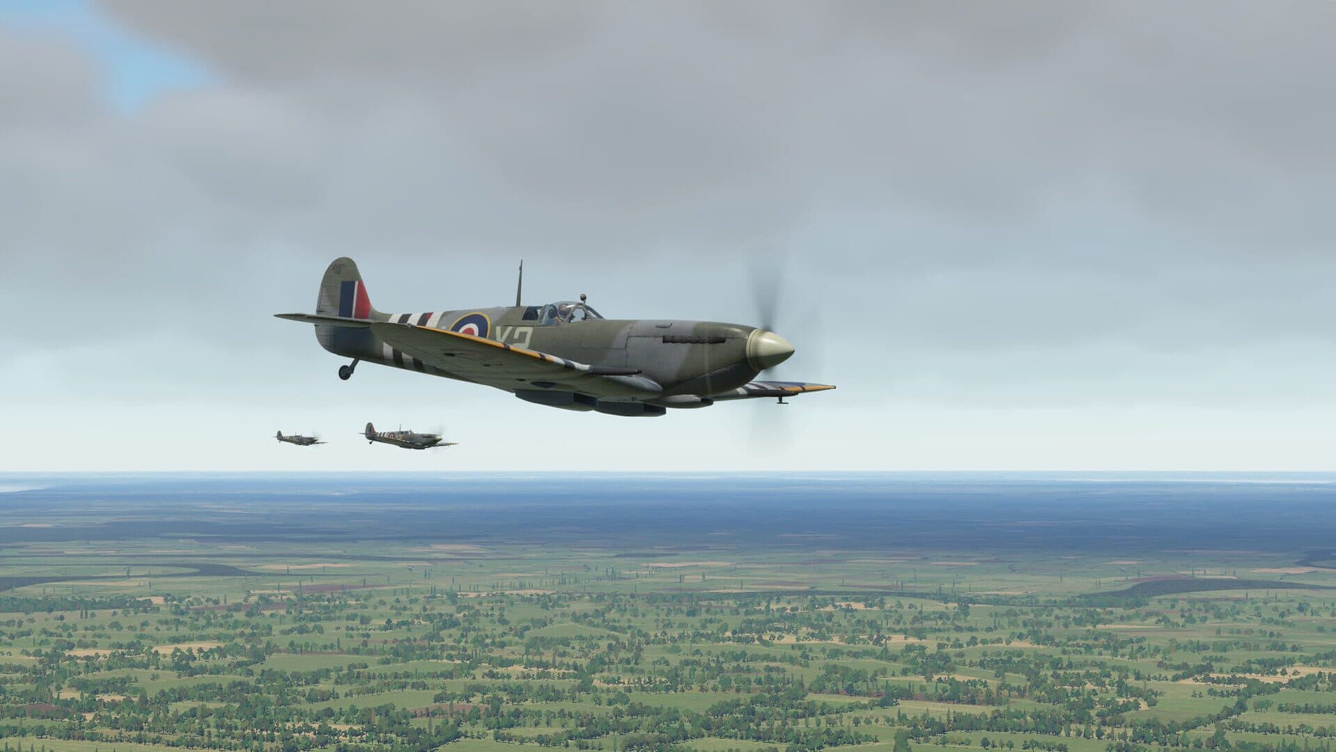 DCS World: Spitfire - Epsom Campaign screenshot 2