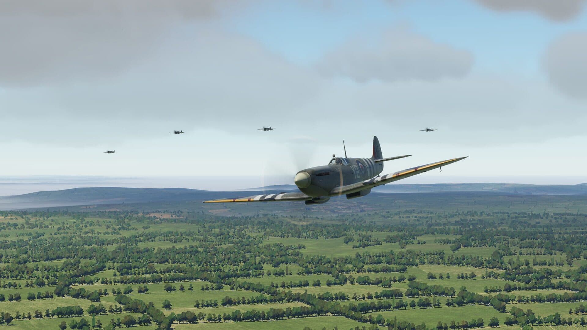 DCS World: Spitfire - Epsom Campaign screenshot 5
