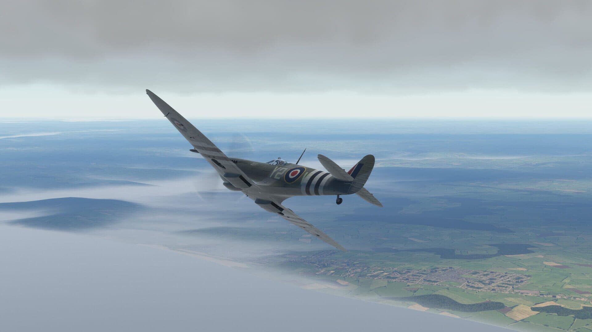 DCS World: Spitfire - Epsom Campaign screenshot 6