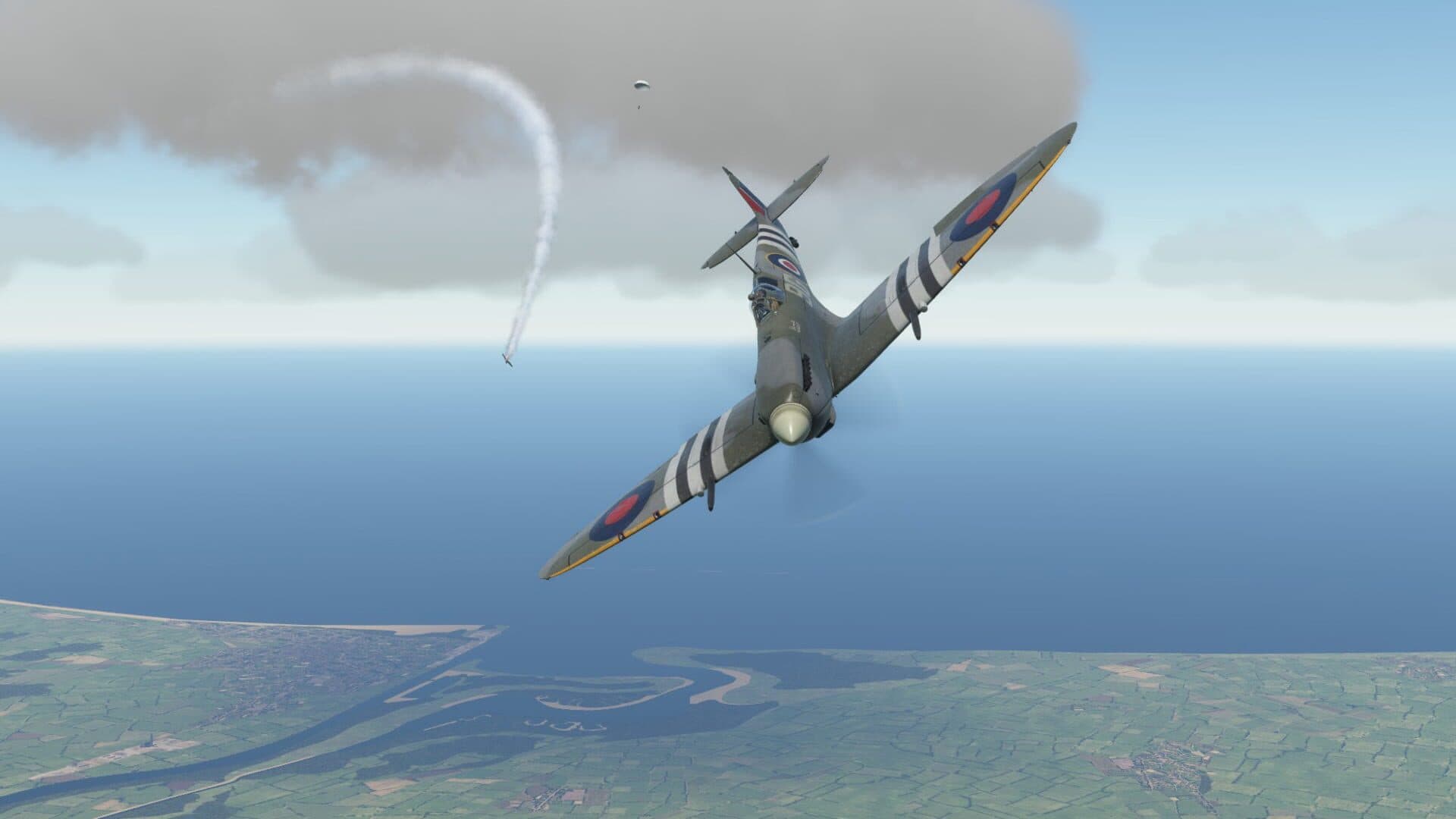DCS World: Spitfire - Epsom Campaign screenshot 16