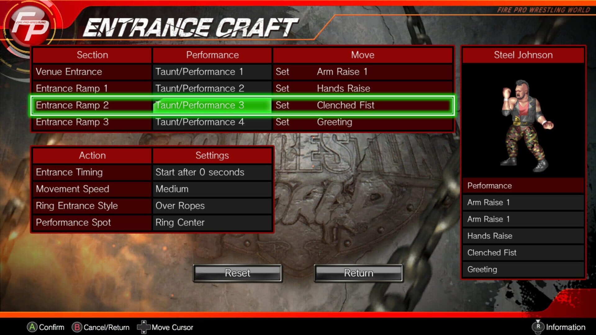 Fire Pro Wrestling World: Entrance Craft screenshot 3