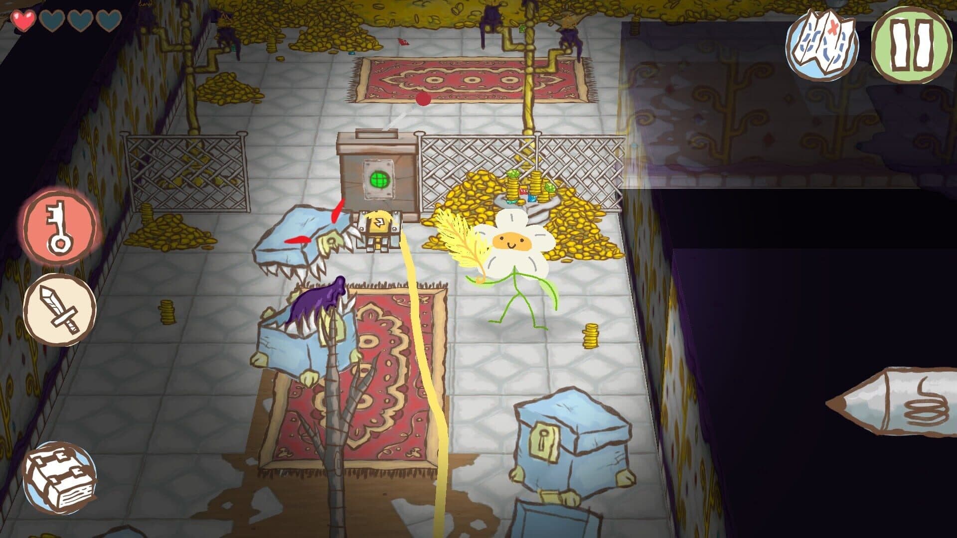 Draw a Stickman: Epic 2 - Drawn Below screenshot 1