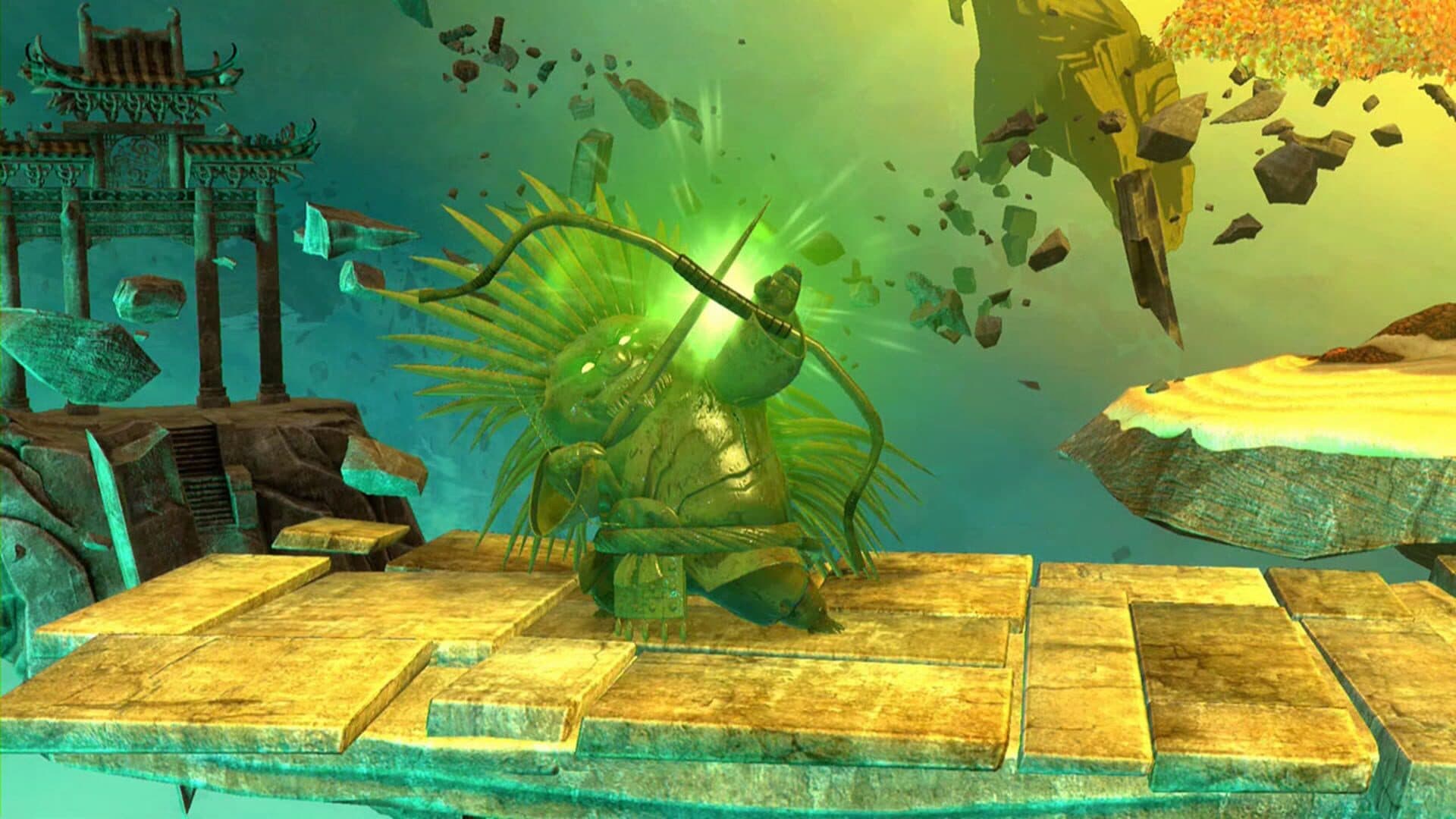 Kung Fu Panda: Showdown of Legendary Legends - Jombie Porcupine and Jombie Master Croc screenshot 2