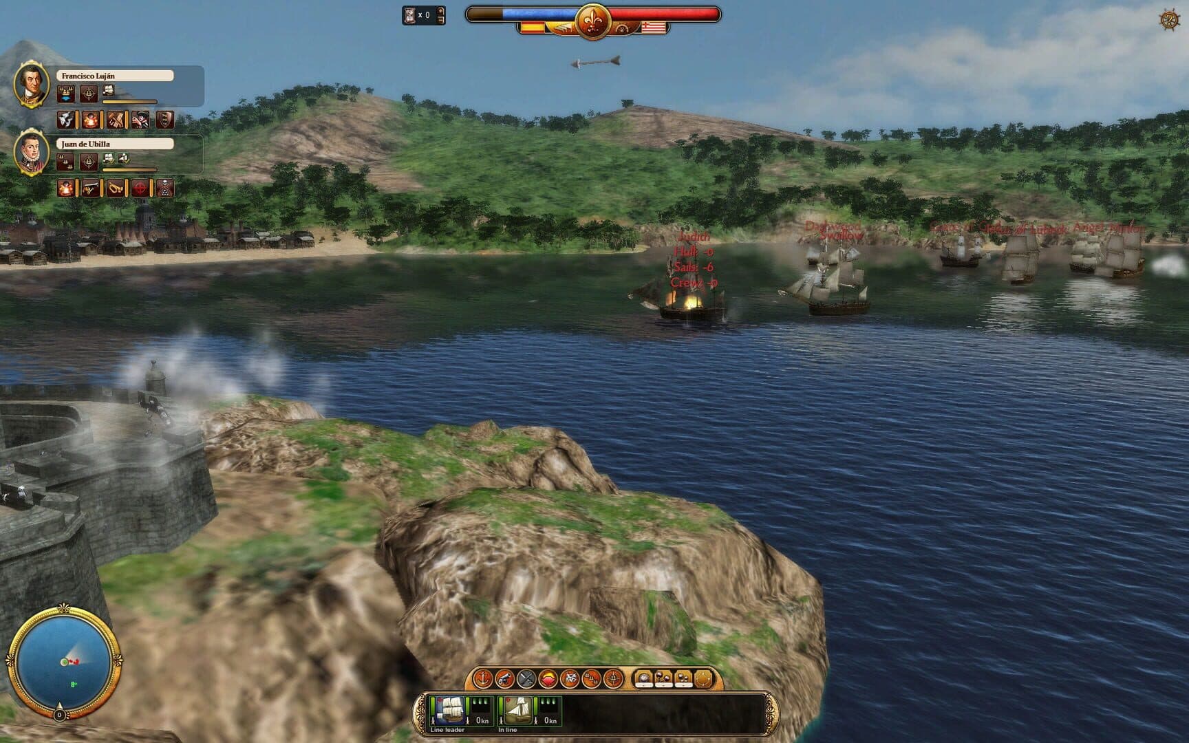 Commander: Conquest of the Americas - Colonial Navy screenshot 2