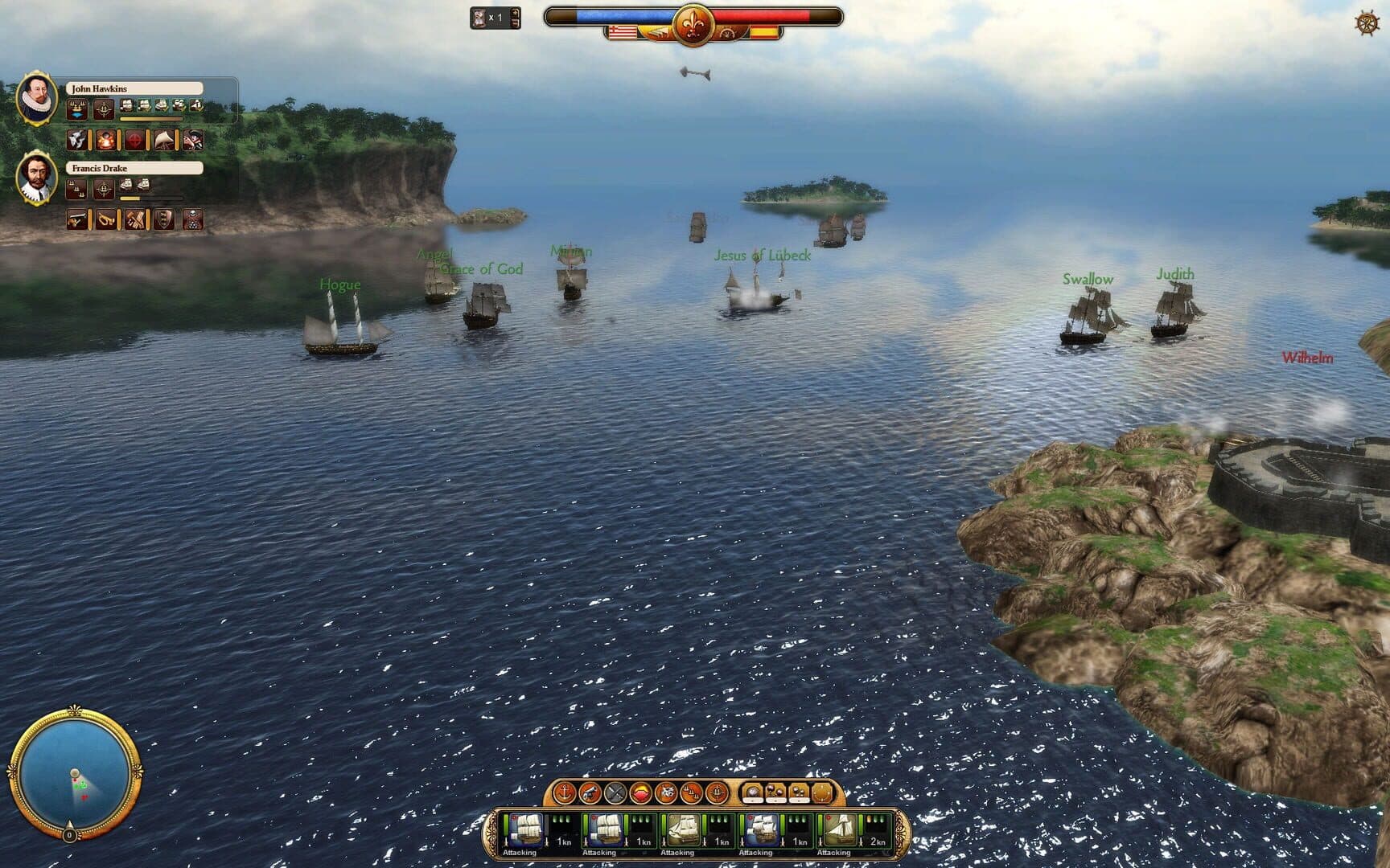 Commander: Conquest of the Americas - Colonial Navy screenshot 3