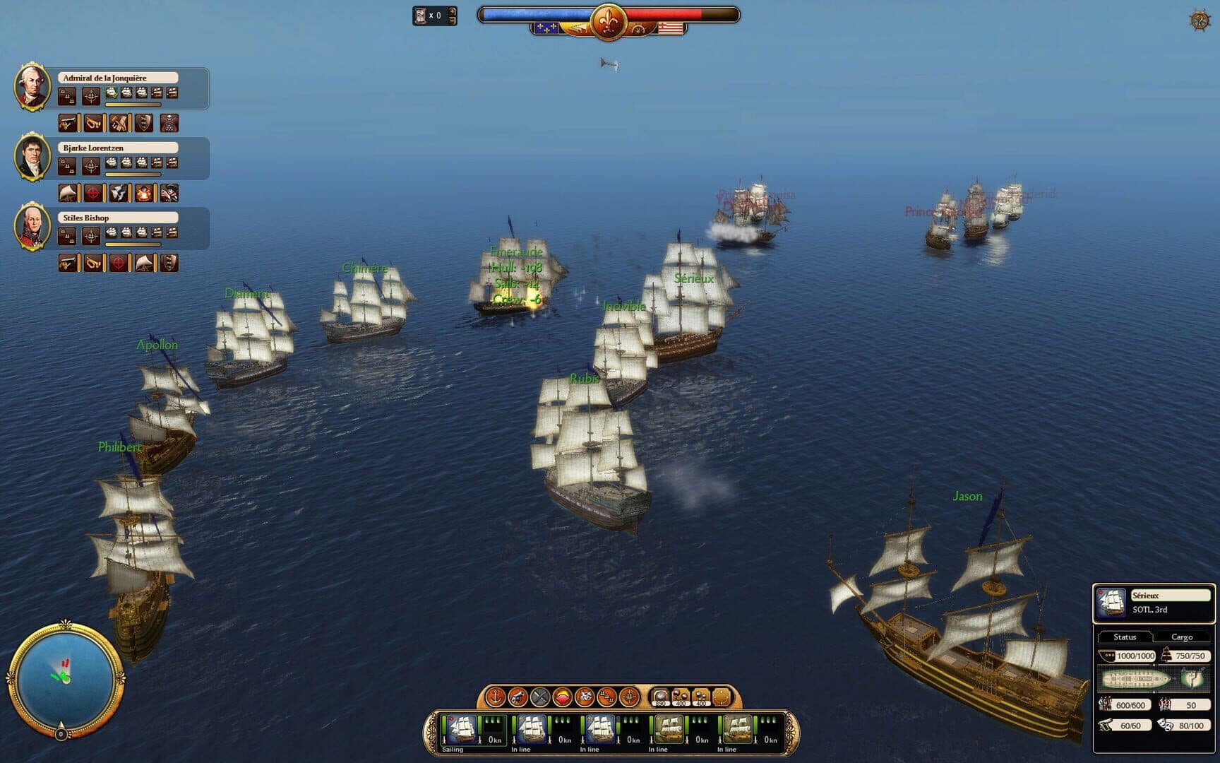 Commander: Conquest of the Americas - Colonial Navy screenshot 5
