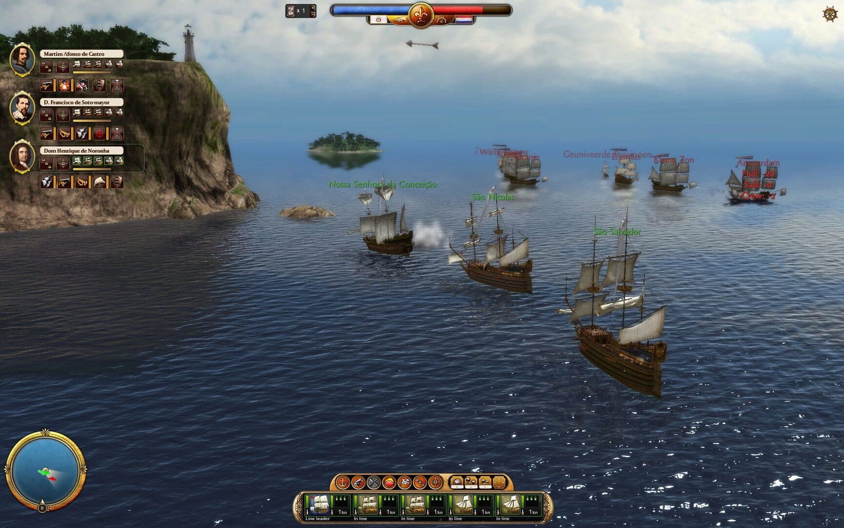 Commander: Conquest of the Americas - Colonial Navy screenshot 7