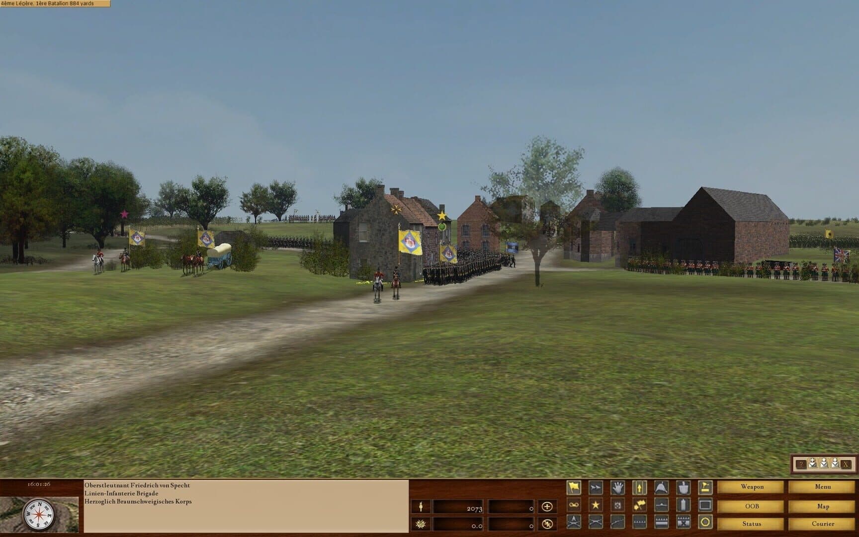Scourge of War: Waterloo - Quatre Bras screenshot 8