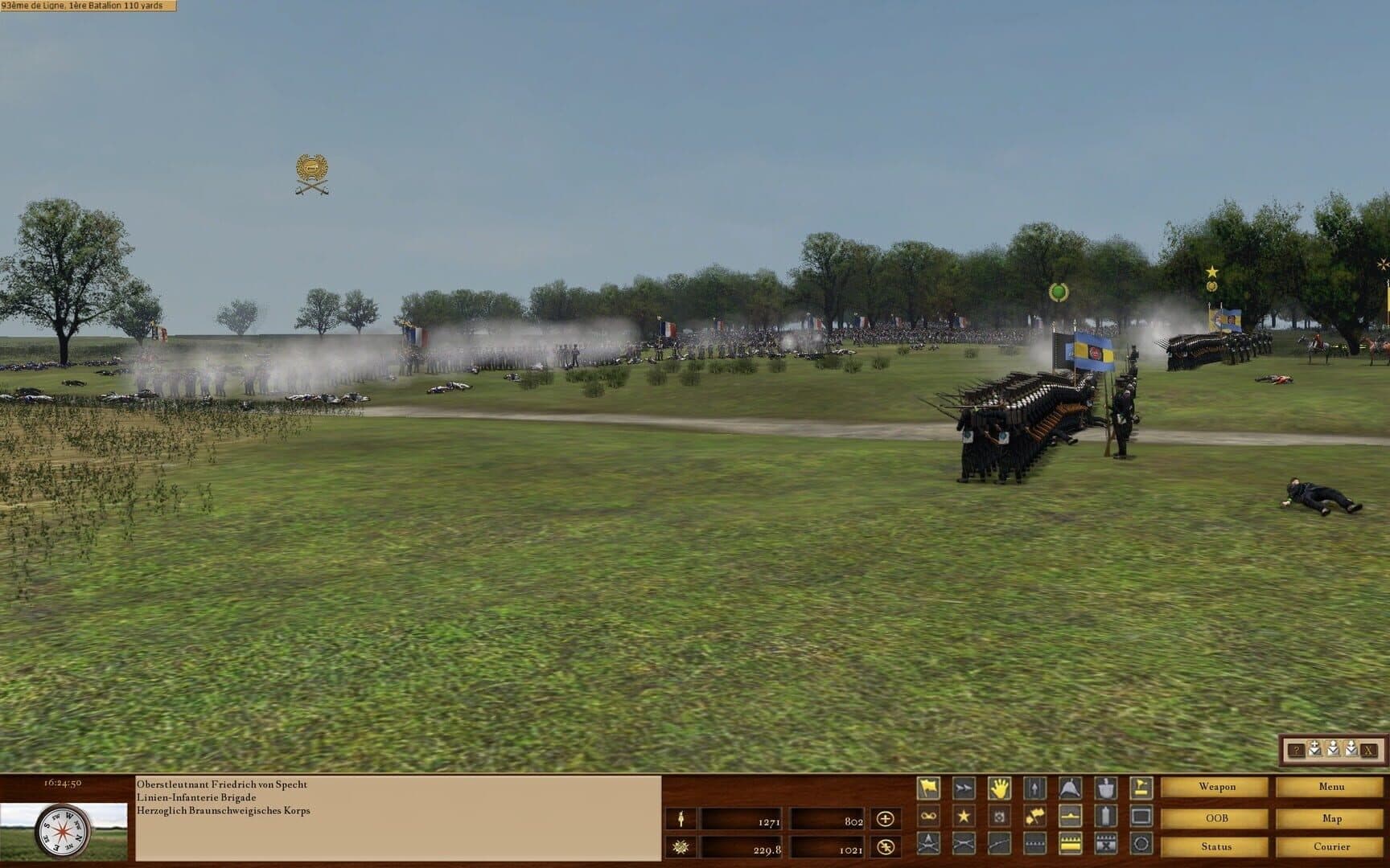Scourge of War: Waterloo - Quatre Bras screenshot 17