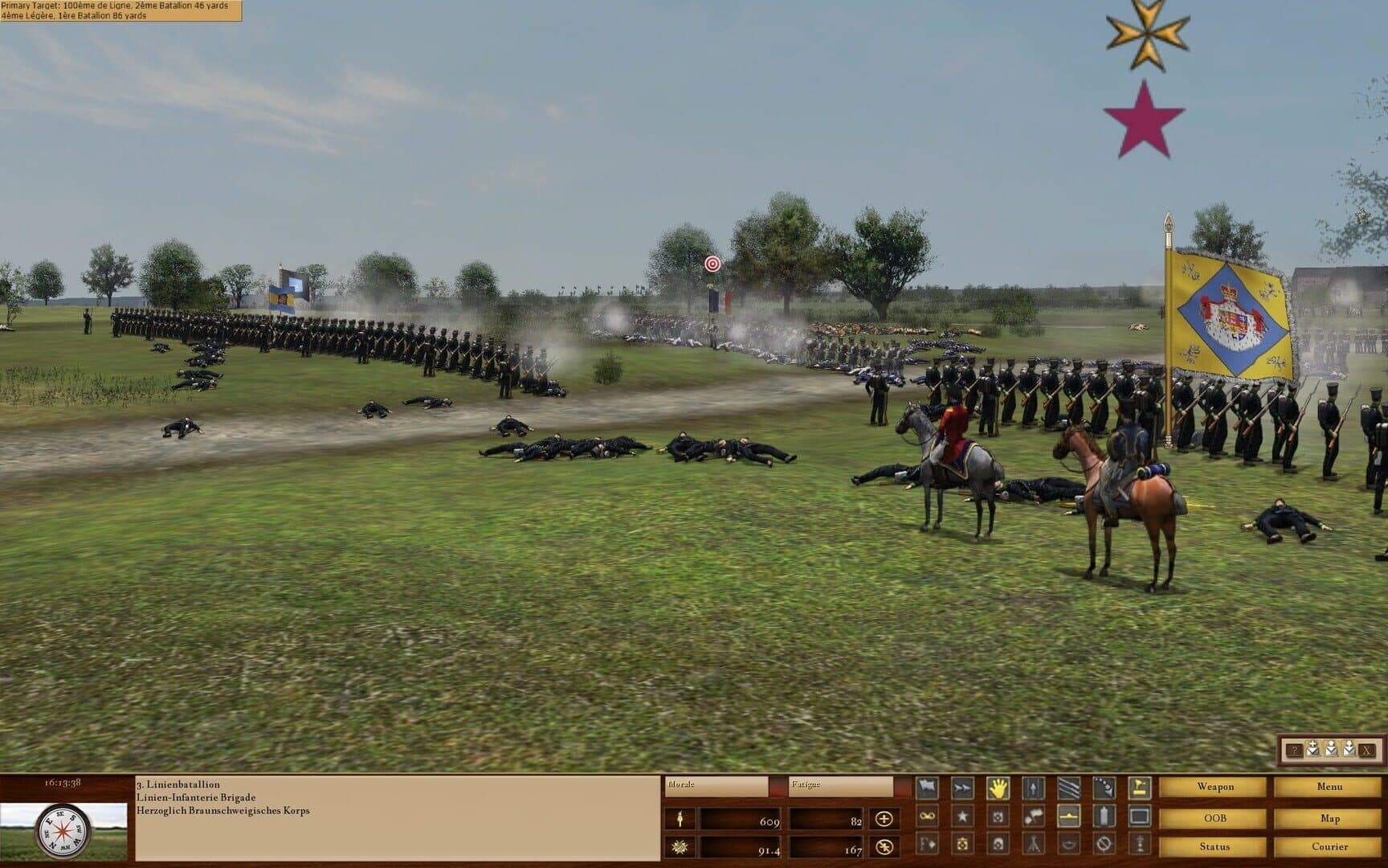 Scourge of War: Waterloo - Quatre Bras screenshot 4