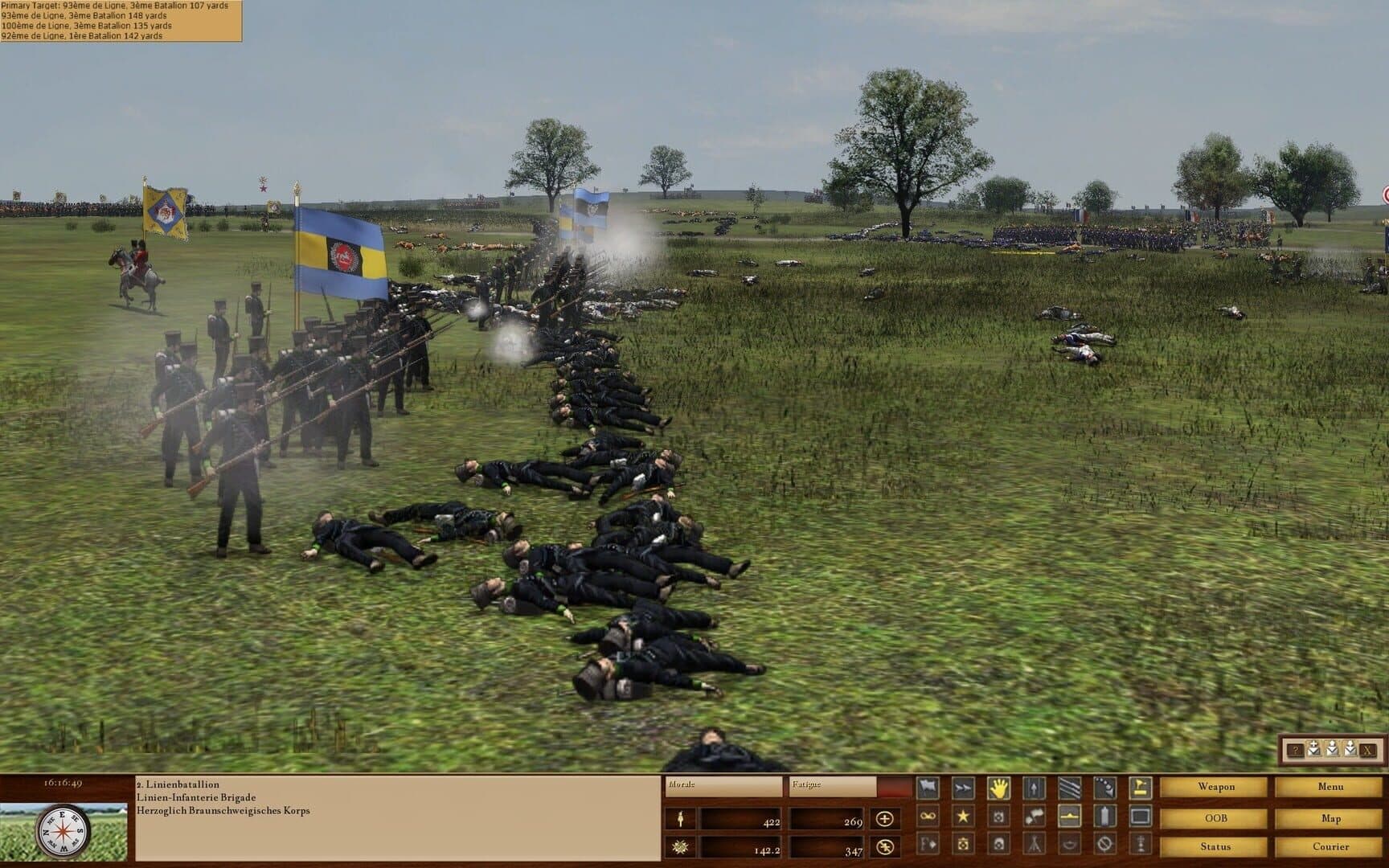 Scourge of War: Waterloo - Quatre Bras screenshot 7
