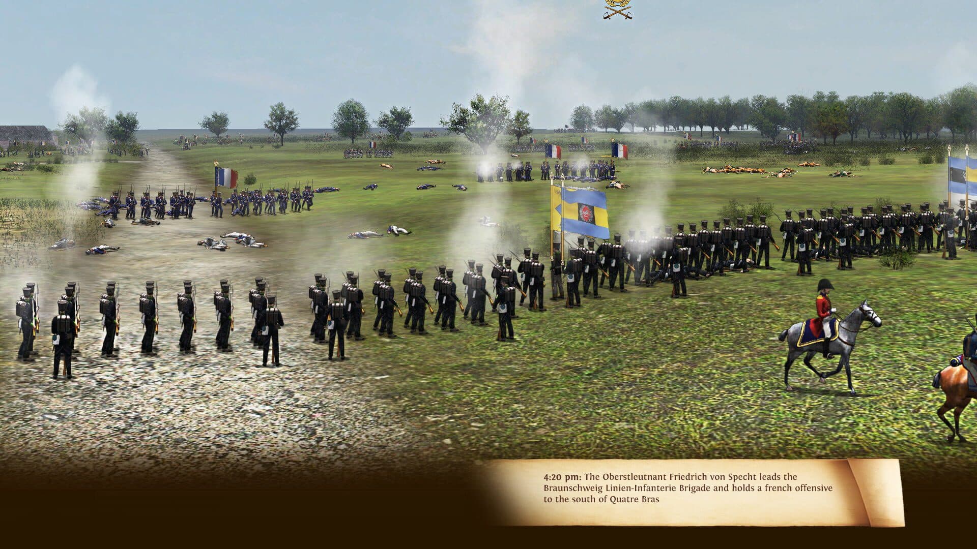 Scourge of War: Waterloo - Quatre Bras screenshot 13