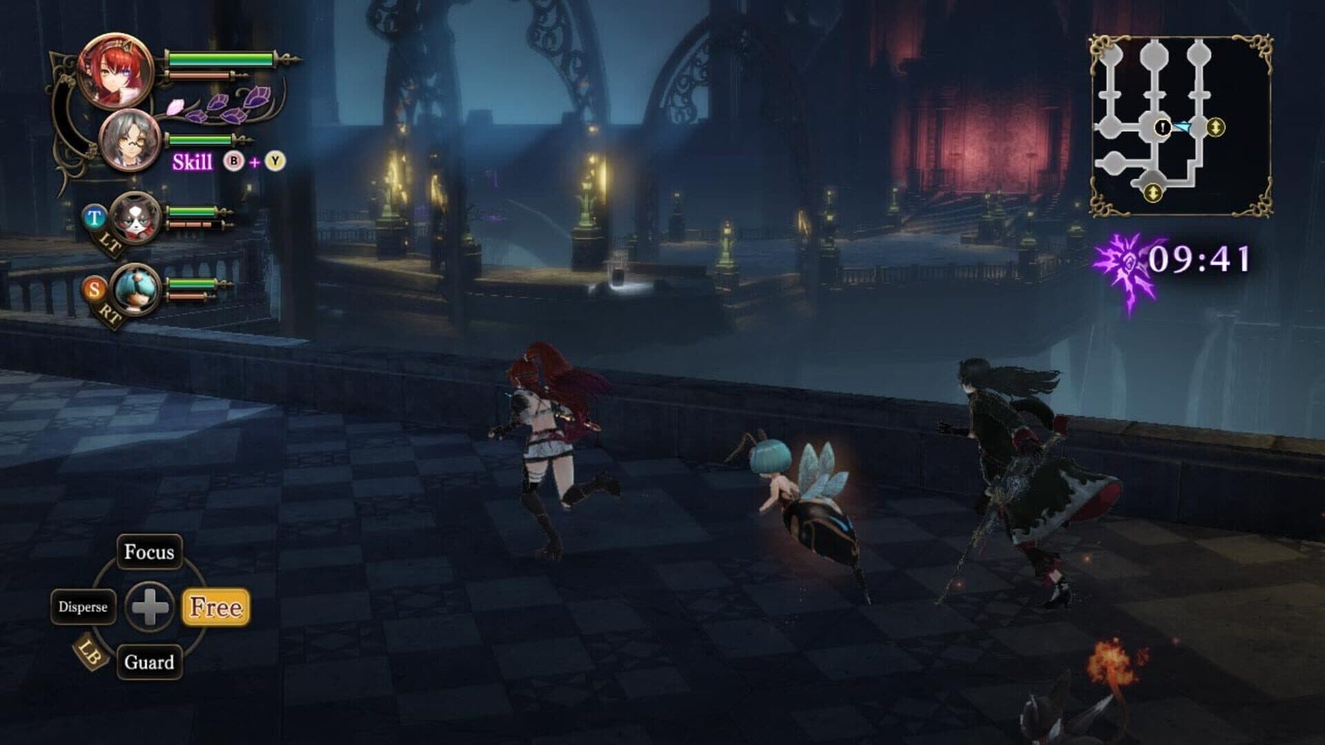Nights of Azure 2: Bride of the New Moon - Side Story: Time Drifts Through the Moonlit Night screenshot 3