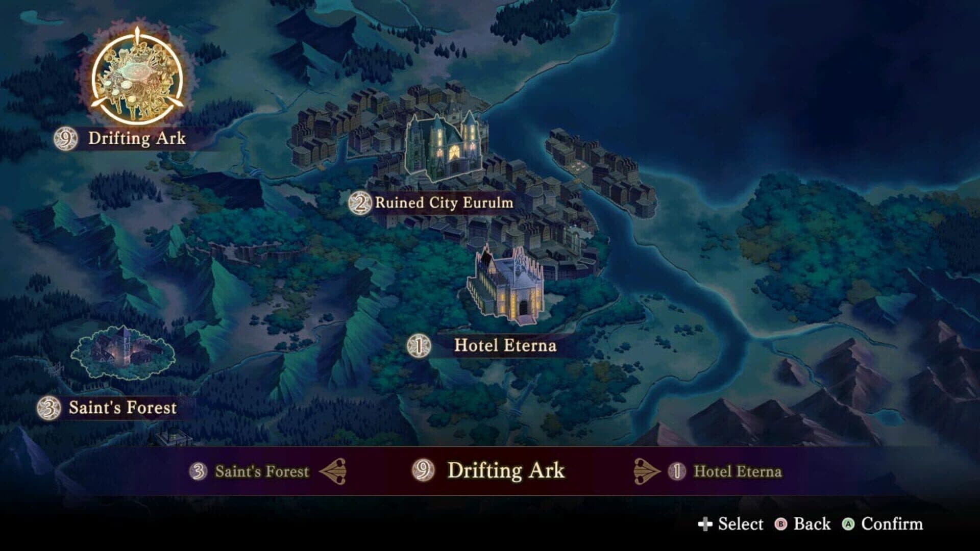 Nights of Azure 2: Bride of the New Moon - Side Story: Time Drifts Through the Moonlit Night screenshot 1