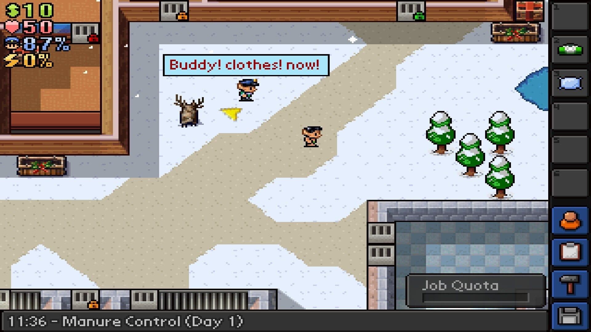 The Escapists: Santa's Sweatshop screenshot 4