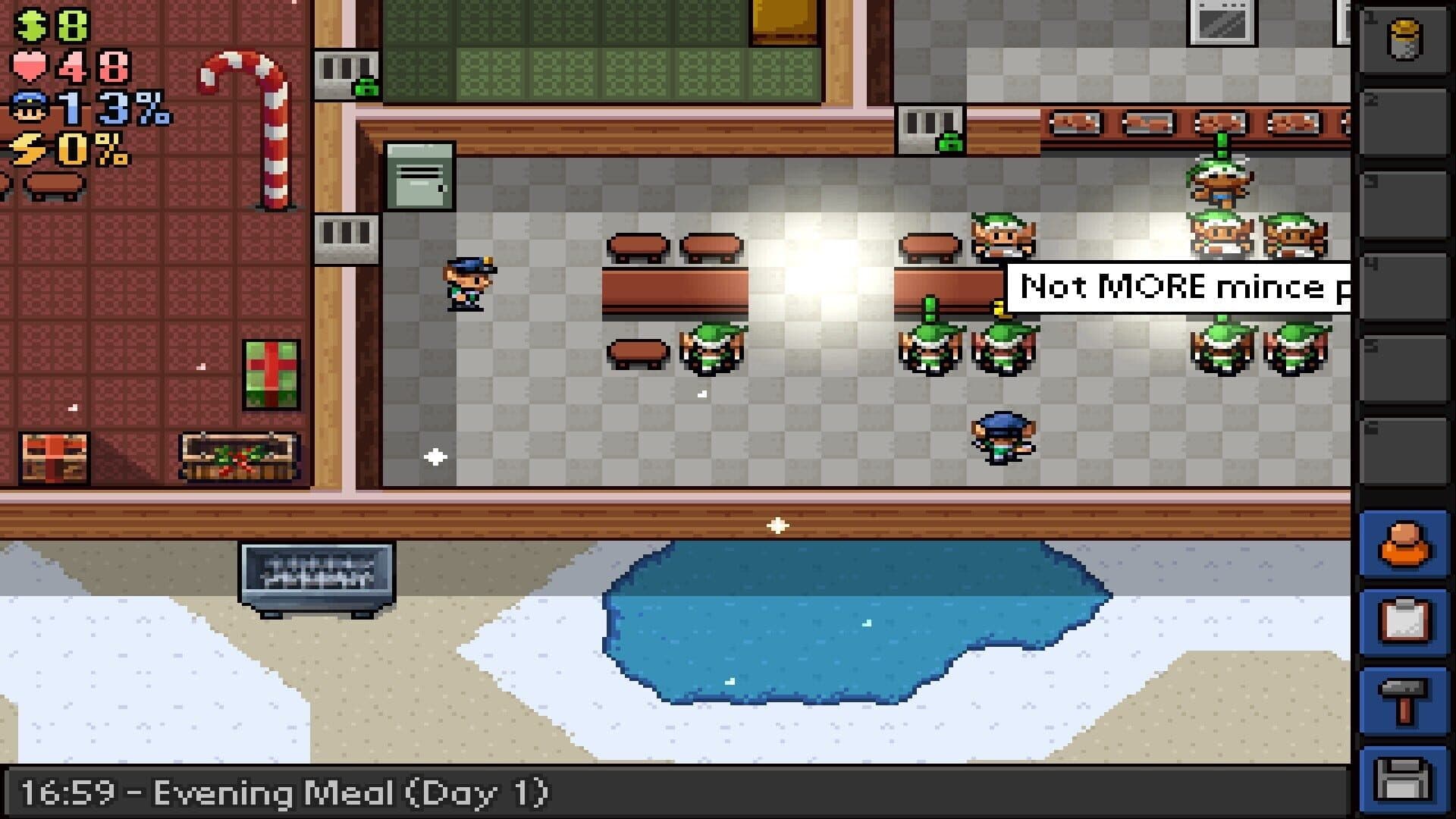 The Escapists: Santa's Sweatshop screenshot 2