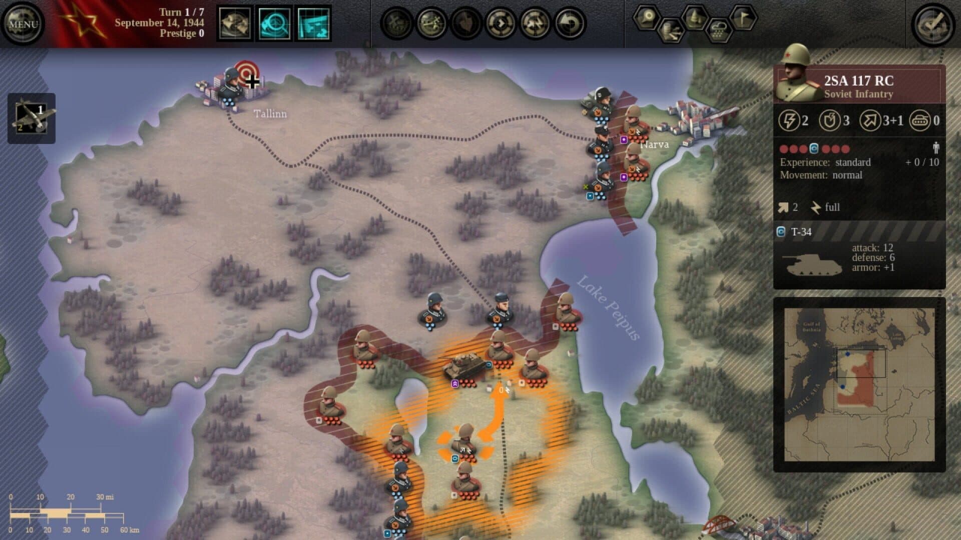 Unity of Command: Red Turn screenshot 2