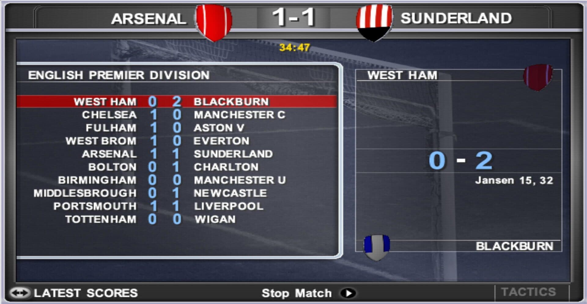 Premier Manager 2005-2006 screenshot 14