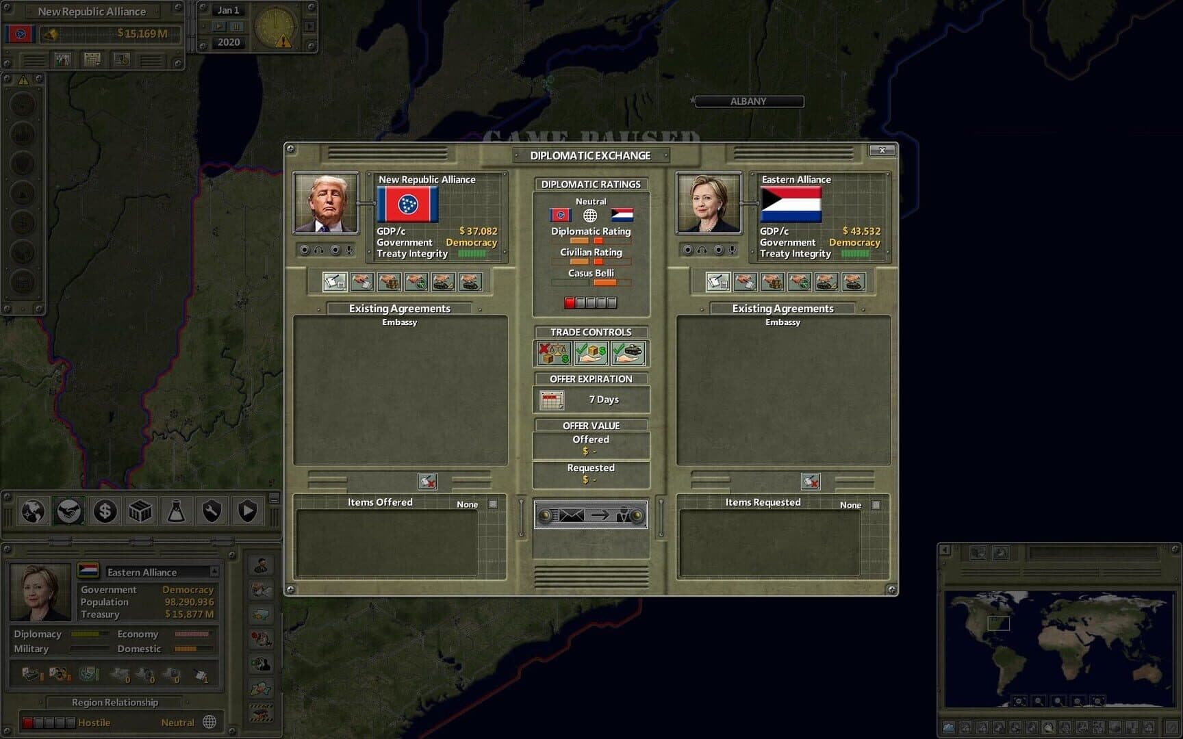 Supreme Ruler Ultimate: Trump Rising screenshot 1