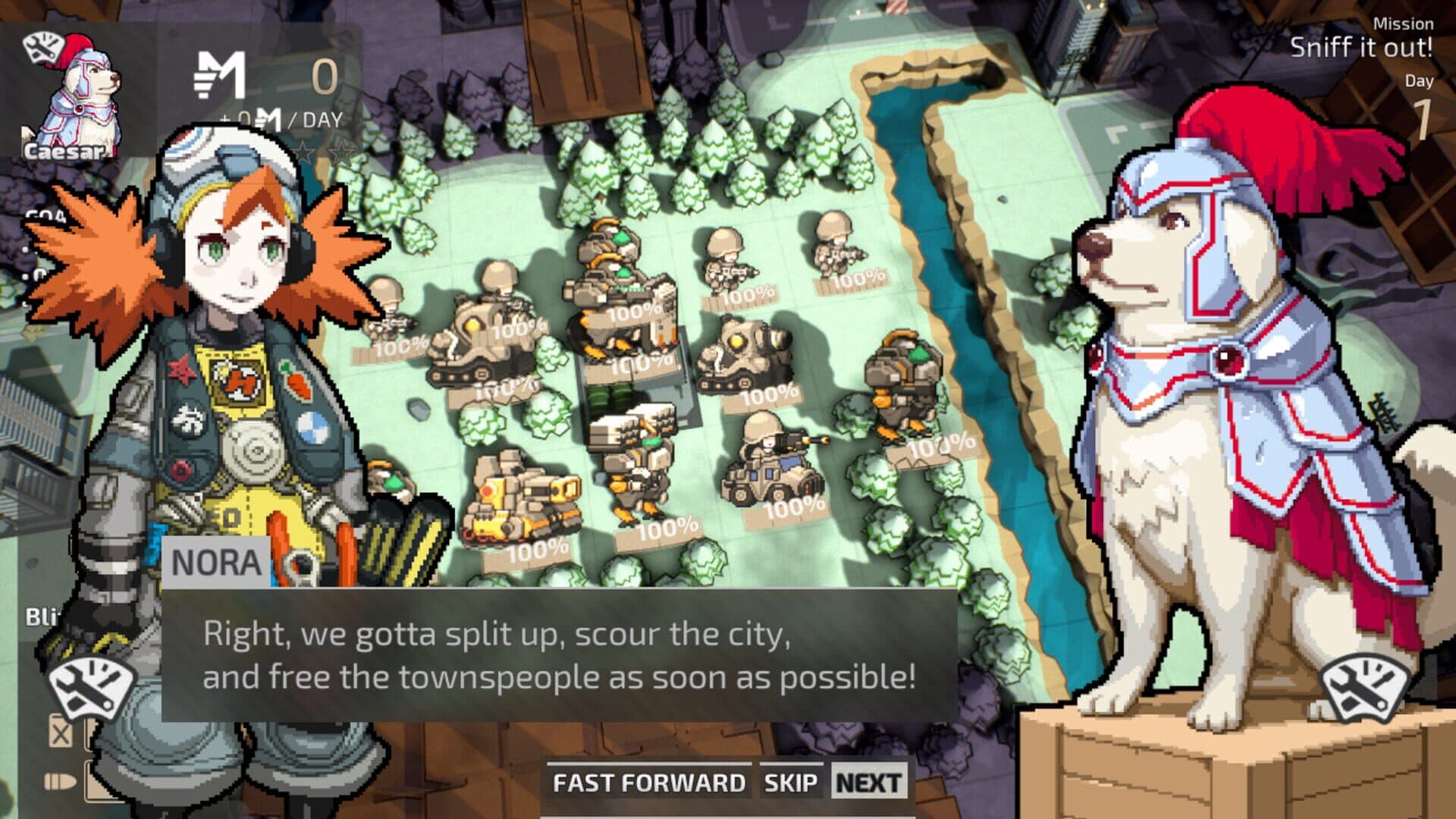 Tiny Metal: Full Metal Rumble - Caeser's Rescue screenshot 4