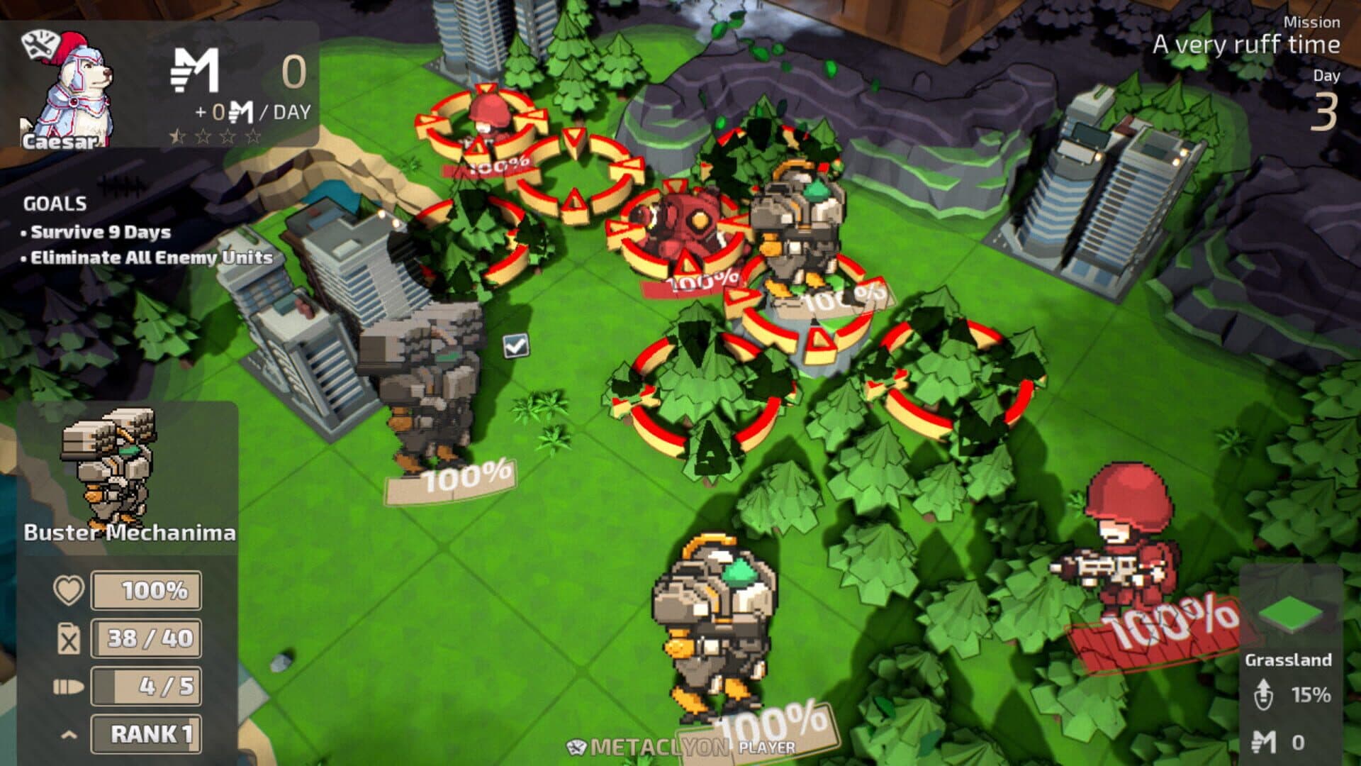 Tiny Metal: Full Metal Rumble - Caeser's Rescue screenshot 3