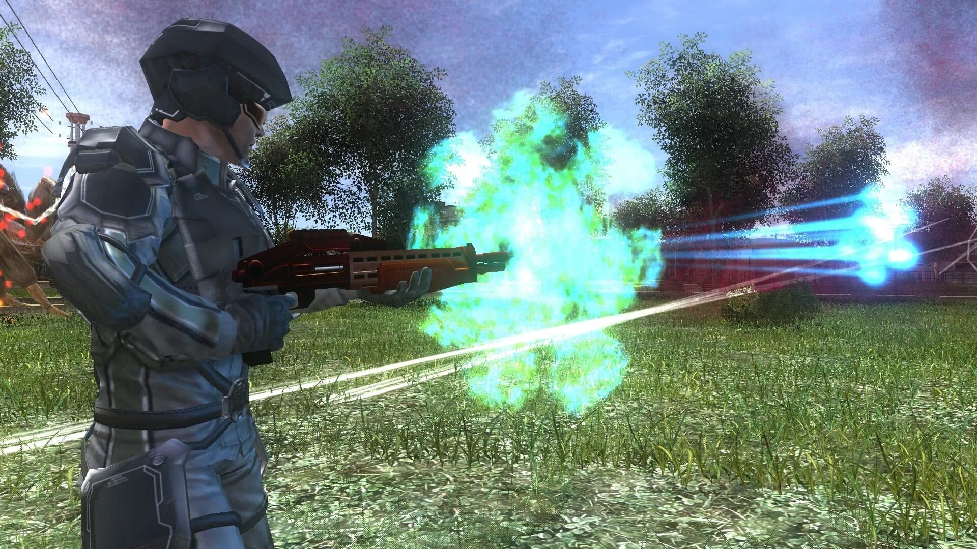 Earth Defense Force 4.1: The Shadow of New Despair - Sting Shot screenshot 2