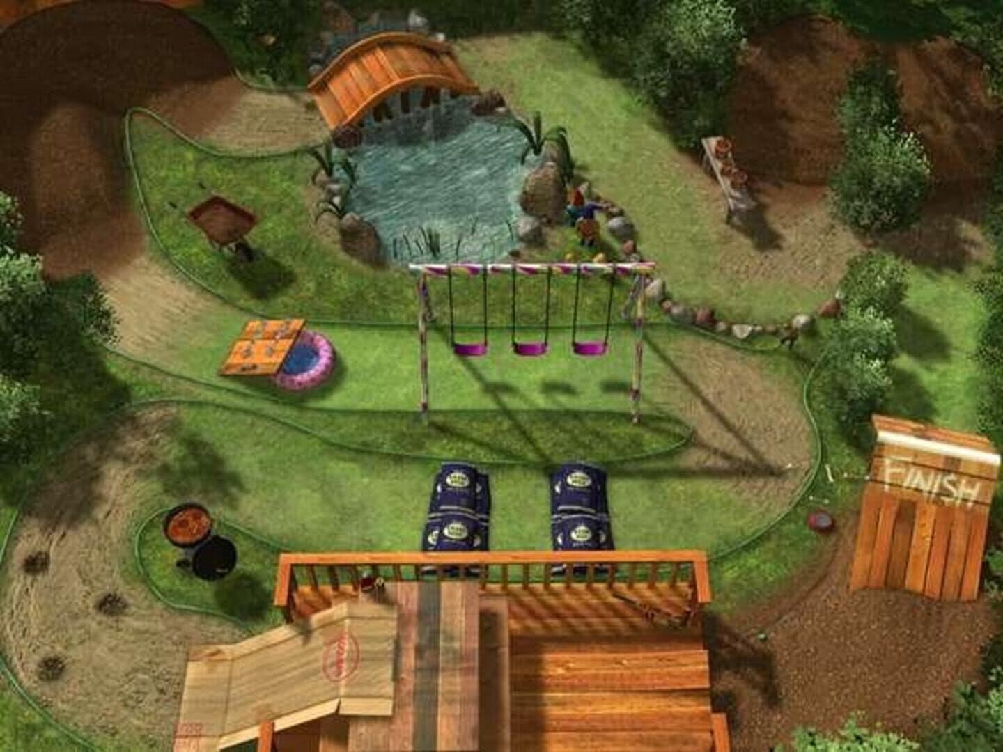 3-D Ultra Radio Control Racers screenshot 1