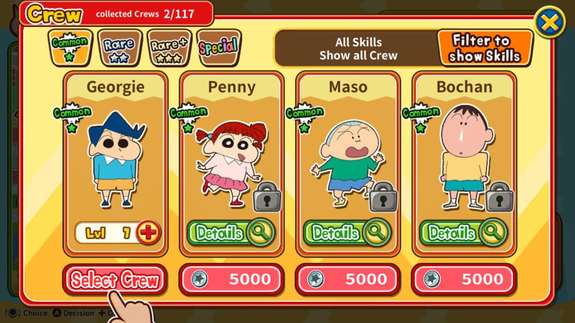 Crayon Shin Chan: The Storm Called! Flaming Kasukabe Runner!! screenshot 1