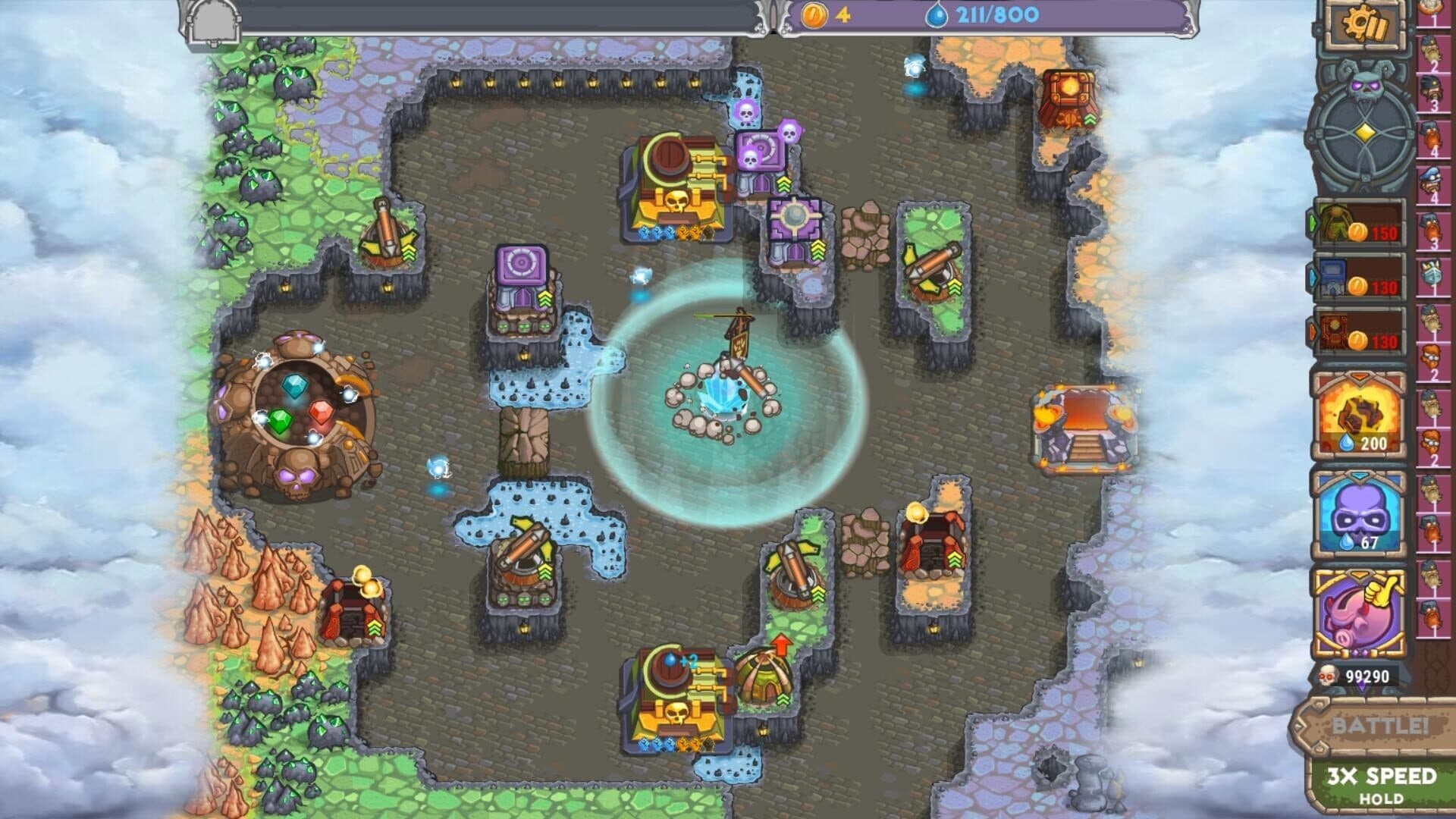 Cursed Treasure 2: Ultimate Edition - Tower Defense screenshot 7