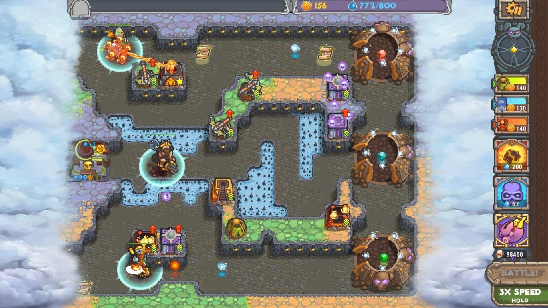 Cursed Treasure 2: Ultimate Edition - Tower Defense screenshot 9