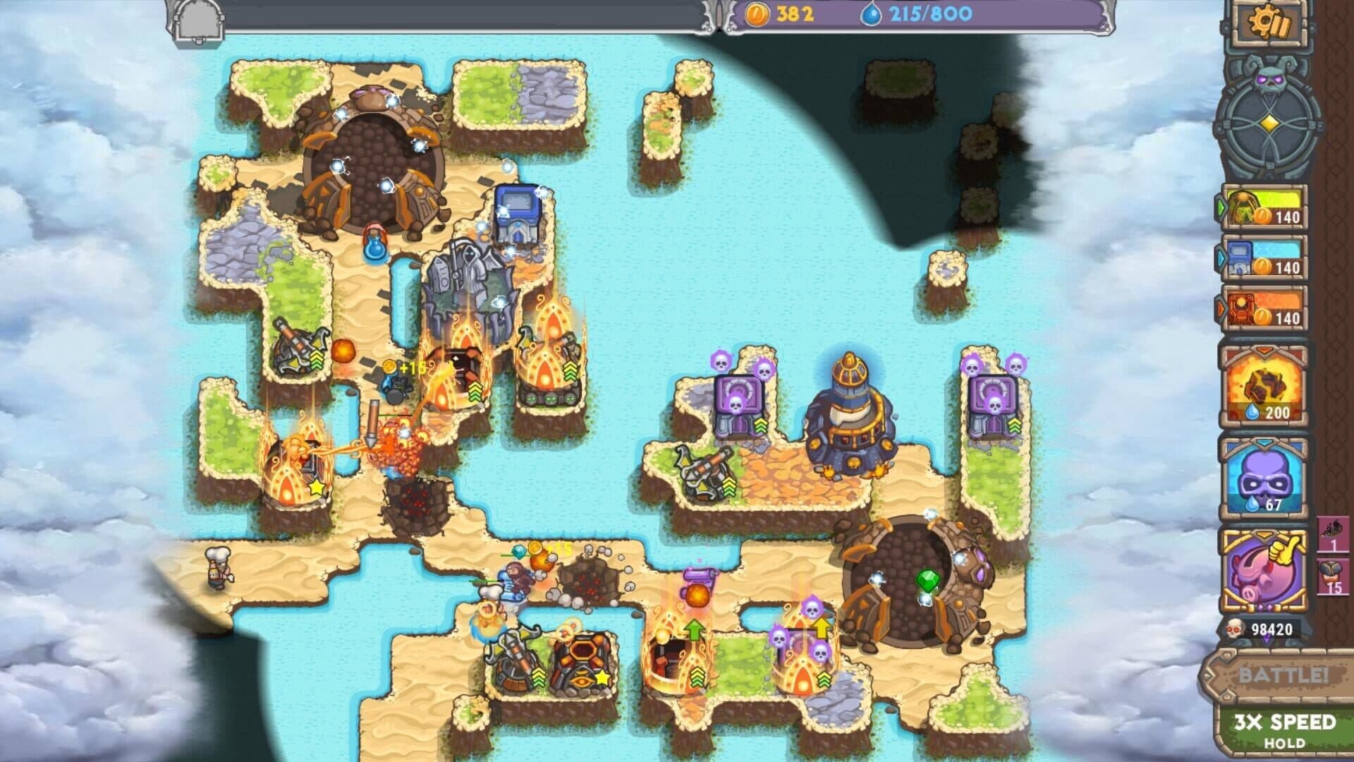 Cursed Treasure 2: Ultimate Edition - Tower Defense screenshot 10