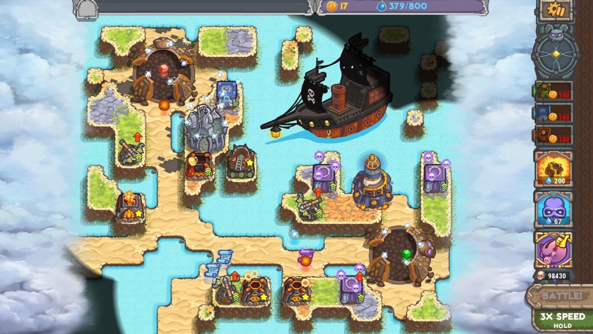 Cursed Treasure 2: Ultimate Edition - Tower Defense screenshot 12