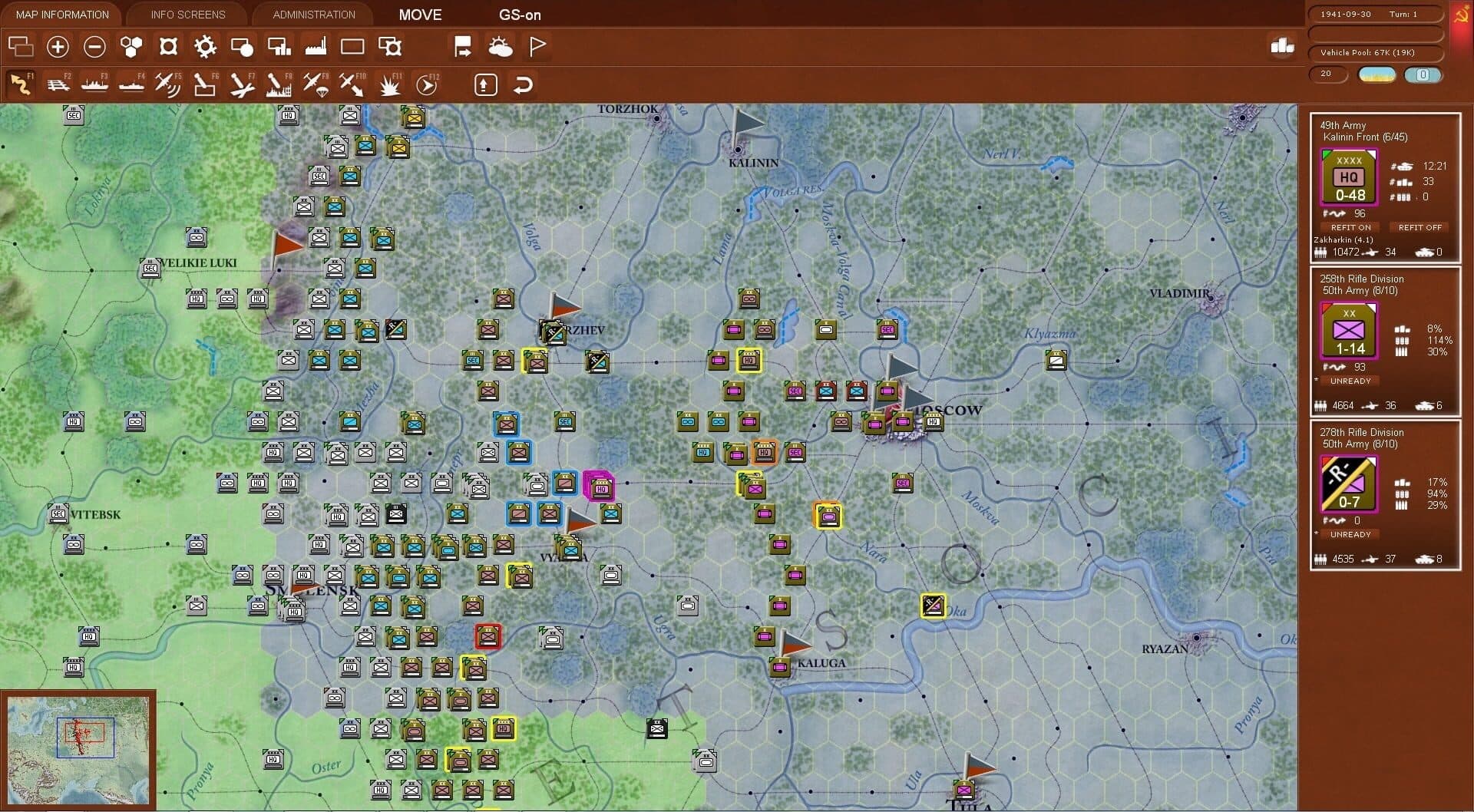 Gary Grigsby's War in the East: Lost Battles screenshot 1
