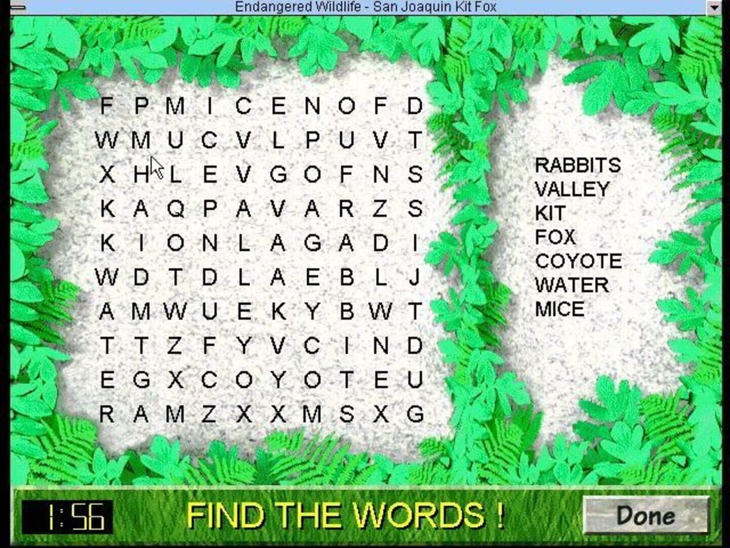 David Bellamy's Endangered Wildlife screenshot 3