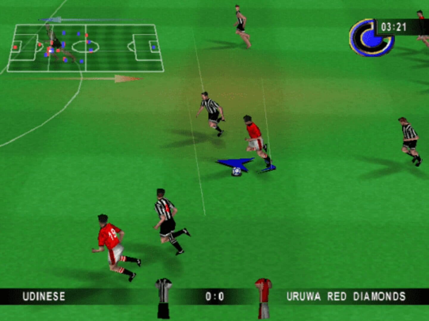 Mia Hamm Soccer 64 screenshot 1