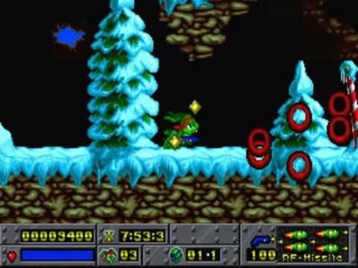 Jazz Jackrabbit: Holiday Hare 1994 screenshot 2