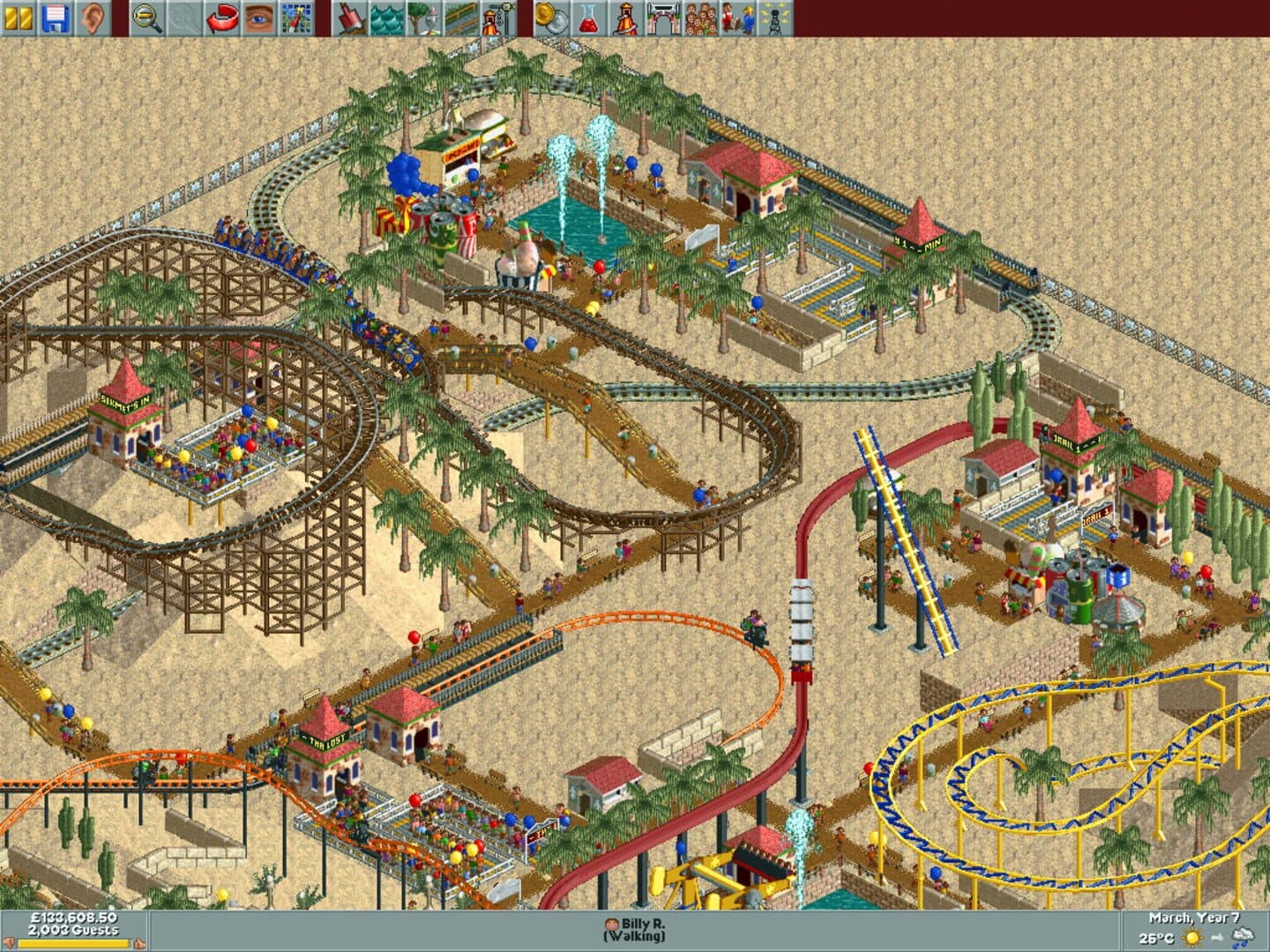 RollerCoaster Tycoon screenshot 6